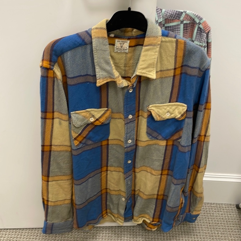 Levi Strauss Authentic Western Wear plaid shirt